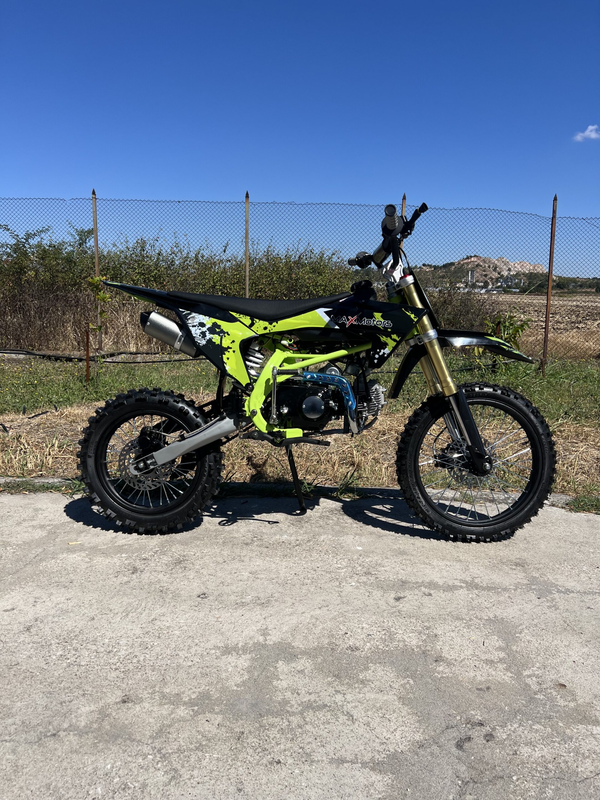 Бензинов кросов мотор 125 кубика MaxMotors, модел 2026г. 4 Бензинов кросов мотор 125 кубика MaxMotors, модел 2026г. - Image 4